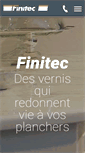 Mobile Screenshot of finitec-inc.com